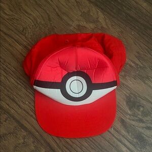 Pokemon Red Pokeball Kids Hat